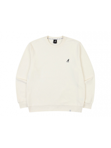 Kangol Club Sweatshirt- Ivory 1658